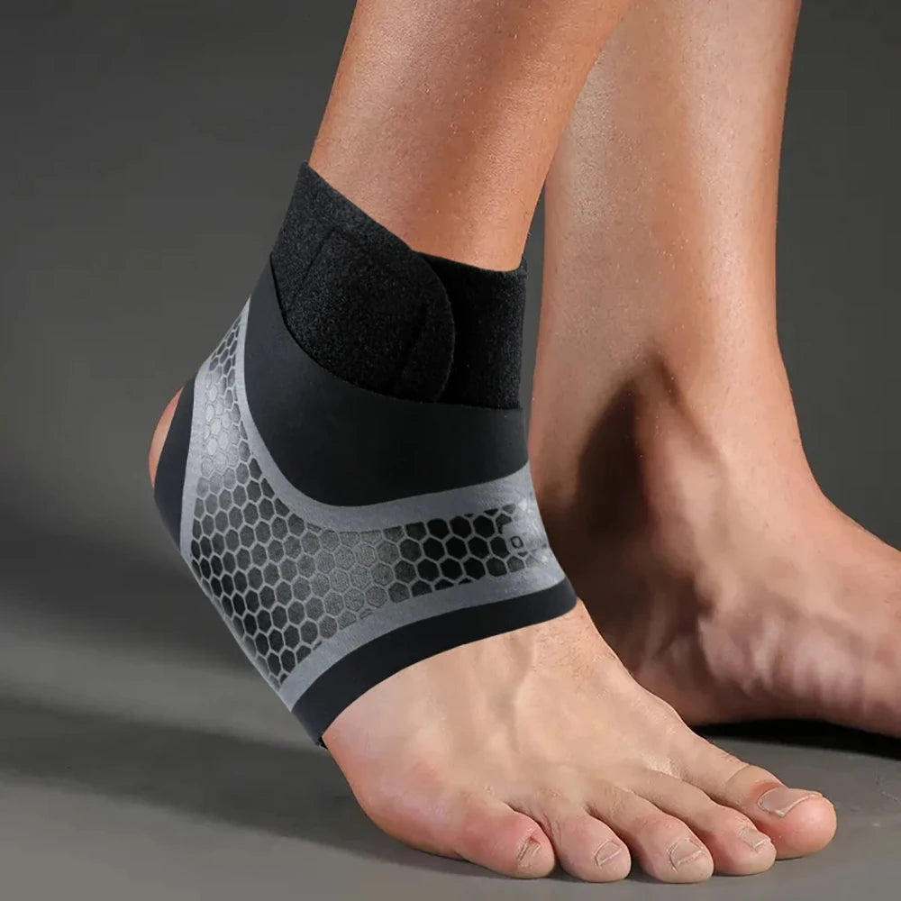 Bicycle basketball two-way strong pressure adjustable outdoor sports ankle protector