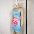 Waist-Cinching Bodycon Skirt Sexy Strapless Dress for Vacation