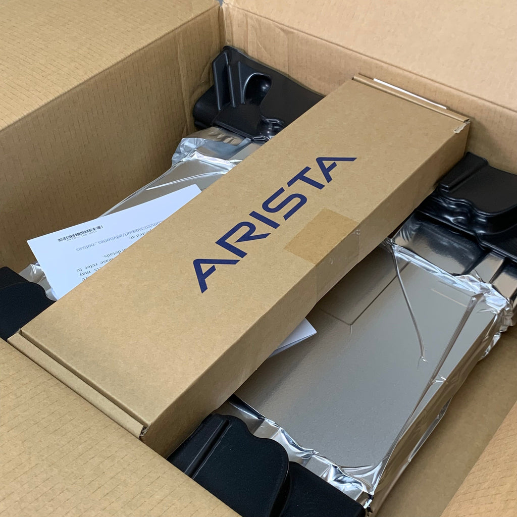 ARISTA Network Switch Back-to-Front Airflow 48-Port 1GE & 6-10GE SFP+ Uplinks (New)