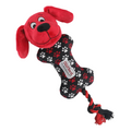 Clifford Busy Body Rope ‘n Wrangle Plush Pet Toy – 15" (7 oz)