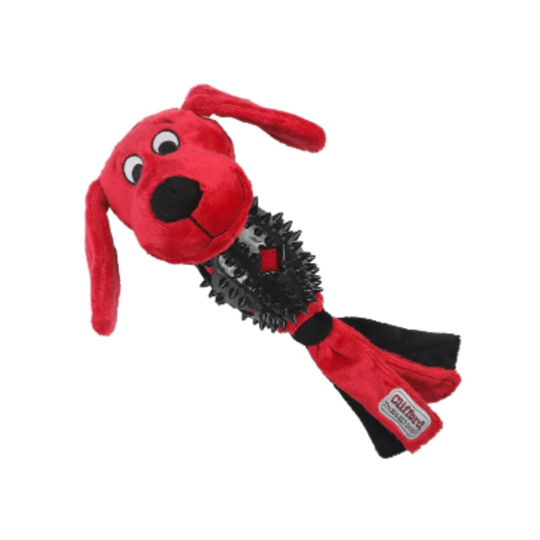 Clifford Busy Body Ruff N Tough Pet Toy 13.25in