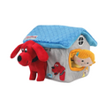 Clifford Cozy House Puzzle Plush Pet Toy – 7.9" (8 oz)