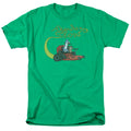 The Regular Show Mower Mens T Shirt Kelly Green Officially Licensed