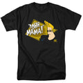 Johnny Bravo Oohh Mama Mens T Shirt Black Officially Licensed