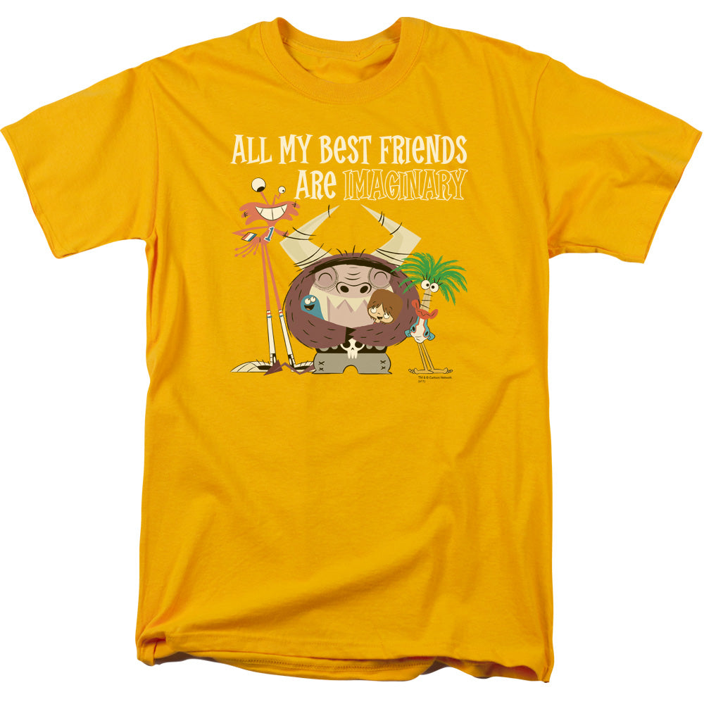 Fosters Home For Imaginary Friends Imaginary Friends Mens T Shirt Gold Officially Licensed