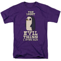 Adventure Time Evil Thing Mens T Shirt Purple Officially Licensed