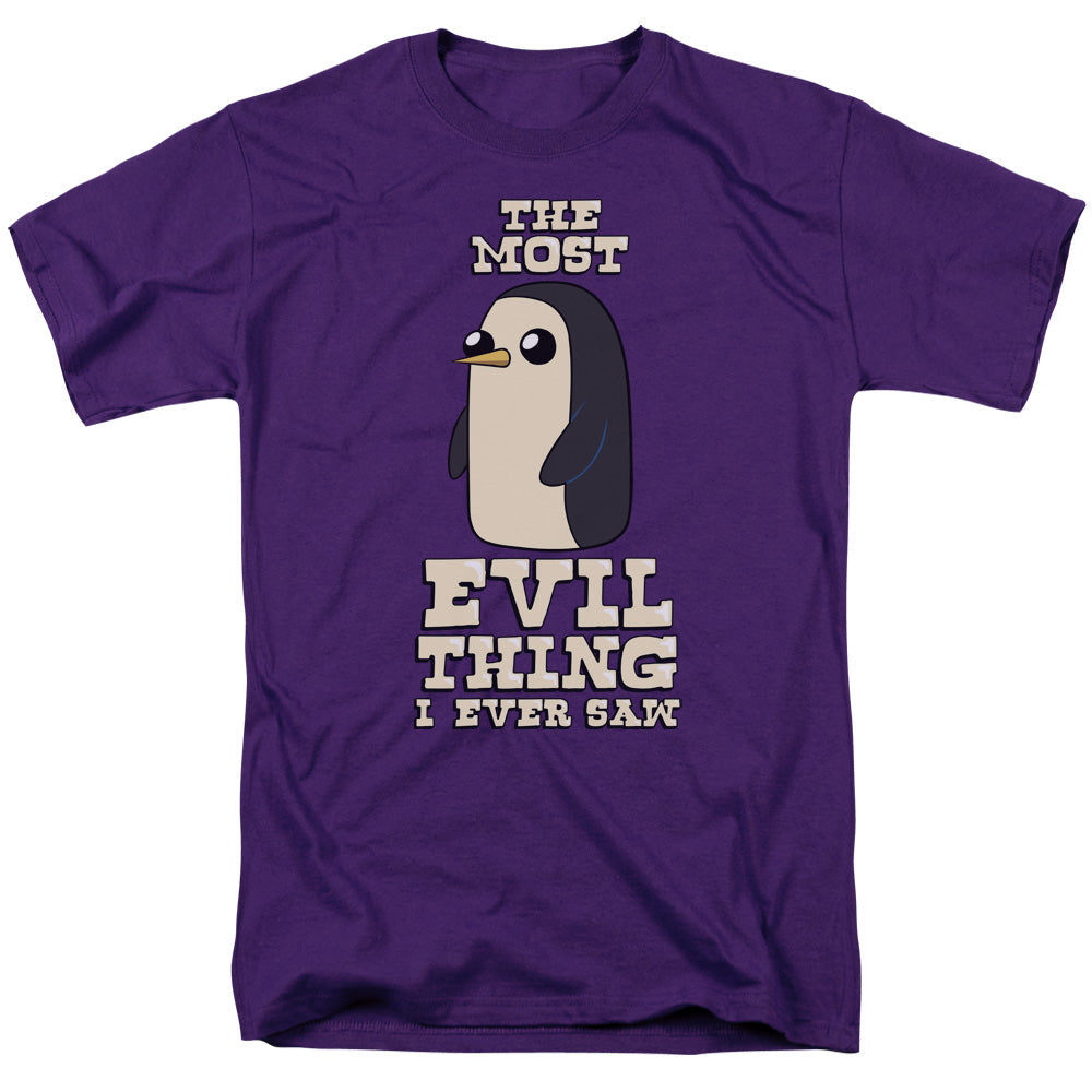 Adventure Time Evil Thing Mens T Shirt Purple Officially Licensed