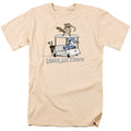 Regular Show Golf Cart Mens T Shirt Cream Officially Licensed