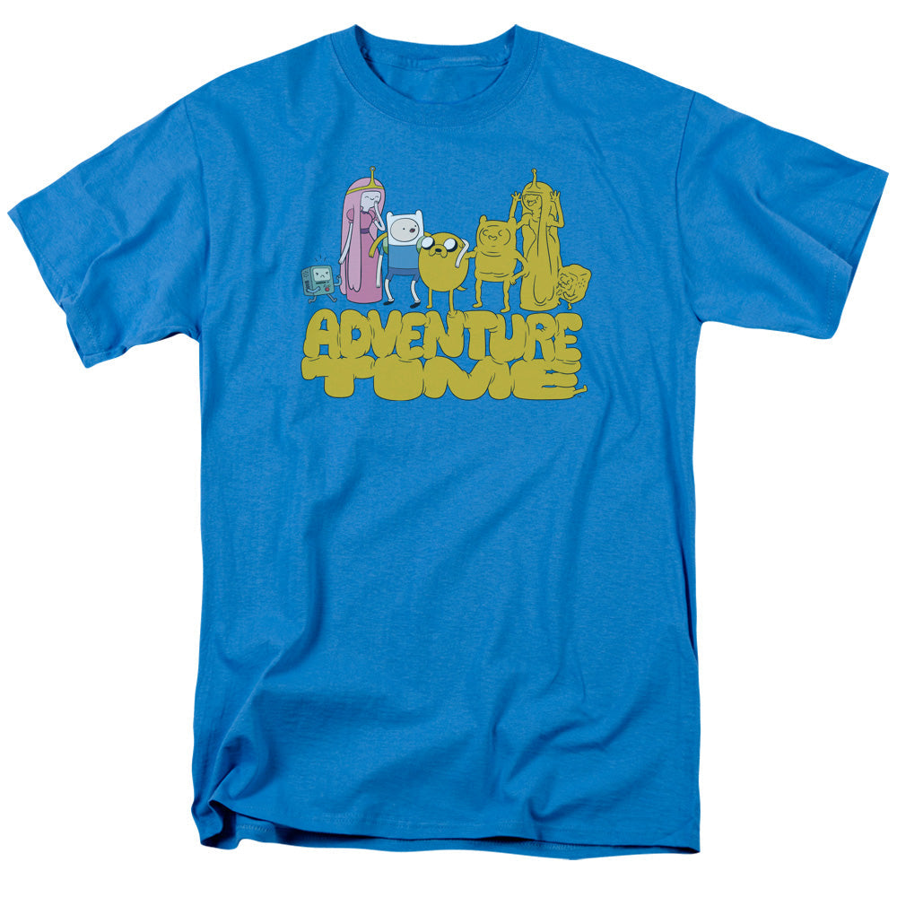 Adventure Time Jakes Friends Mens T Shirt Turquoise Officially Licensed