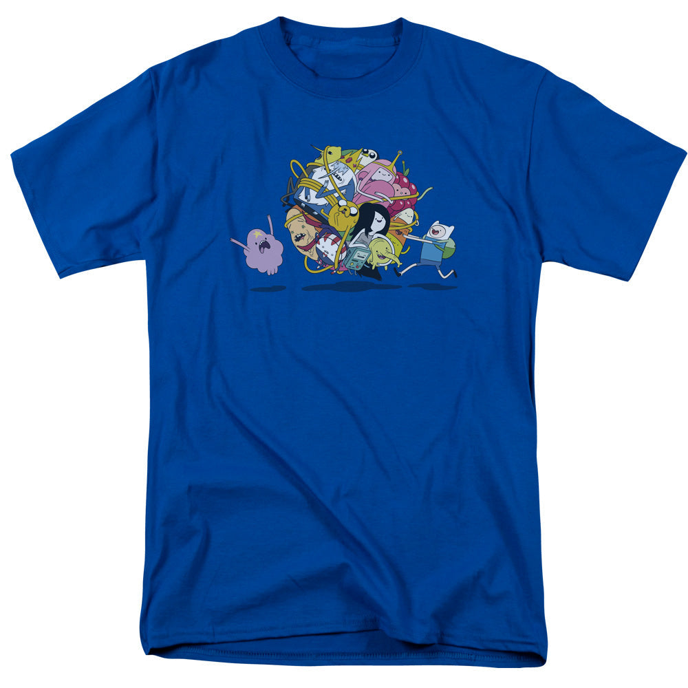 Adventure Time Glob Ball Mens T Shirt Royal Blue Officially Licensed