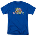 Adventure Time Glob Ball Mens T Shirt Royal Blue Officially Licensed