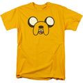 Adventure Time Jake Head Mens T Shirt Gold Officially Licensed