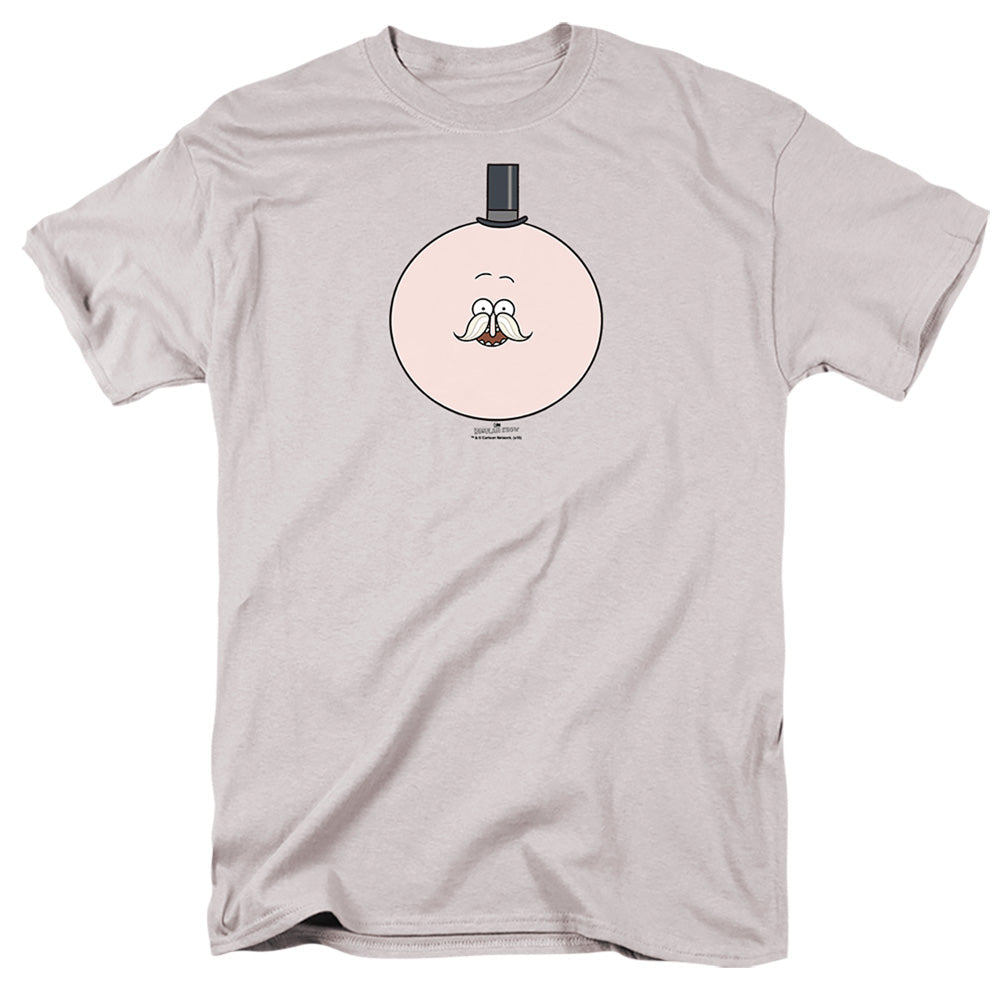 The Regular Show Pops Mens T Shirt Silver Officially Licensed