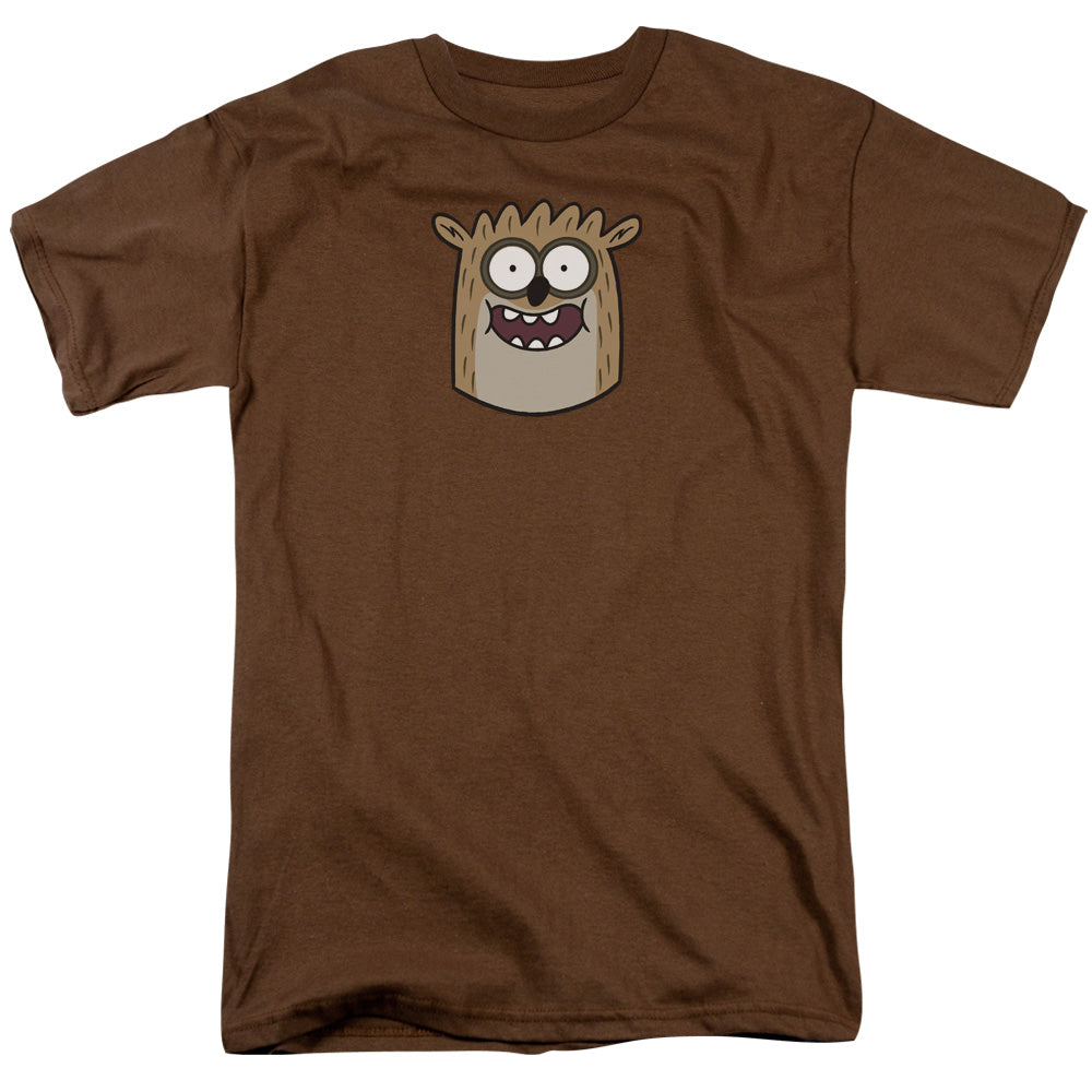 The Regular Show Rigby Mens T Shirt Coffee Officially Licensed