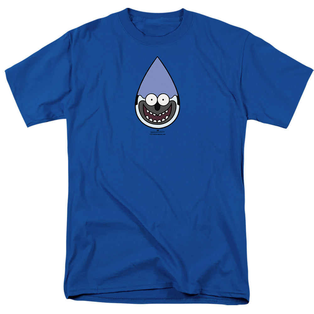 Regular Show Mordecai Mens T Shirt Royal Blue Officially Licensed