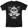 Adventure Time Skull Face Mens T Shirt Black Officially Licensed