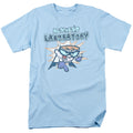Dexters Laboratory What Do You Want Mens T Shirt Light Blue Officially Licensed