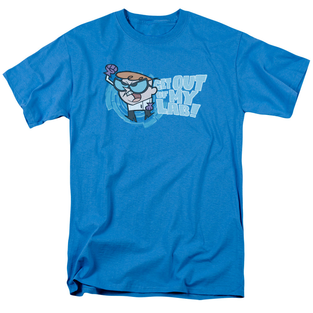Dexters Laboratory Get Out Mens T Shirt Turquoise Officially Licensed