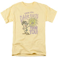 Dexters Laboratory Dark Forces Mens T Shirt Yellow Officially Licensed