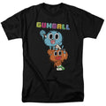 Amazing World Of Gumball Gumball Spray Mens T Shirt Black Officially Licensed