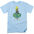Adventure Time Lemongrab Mens T Shirt Light Blue Officially Licensed