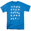 Adventure Time Finn The Human Mens T Shirt Turquoise Officially Licensed