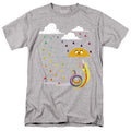 Adventure Time Lady In The Rain Mens T Shirt Athletic Heather Officially Licensed
