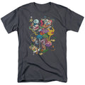 Uncle Grandpa Inside The Rv Mens T Shirt Charcoal Officially Licensed