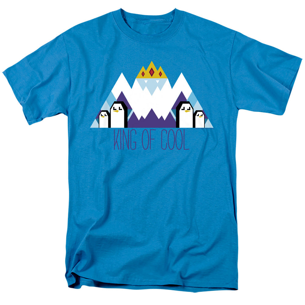 Adventure Time Ice King Geo Mens T Shirt Turquoise Officially Licensed