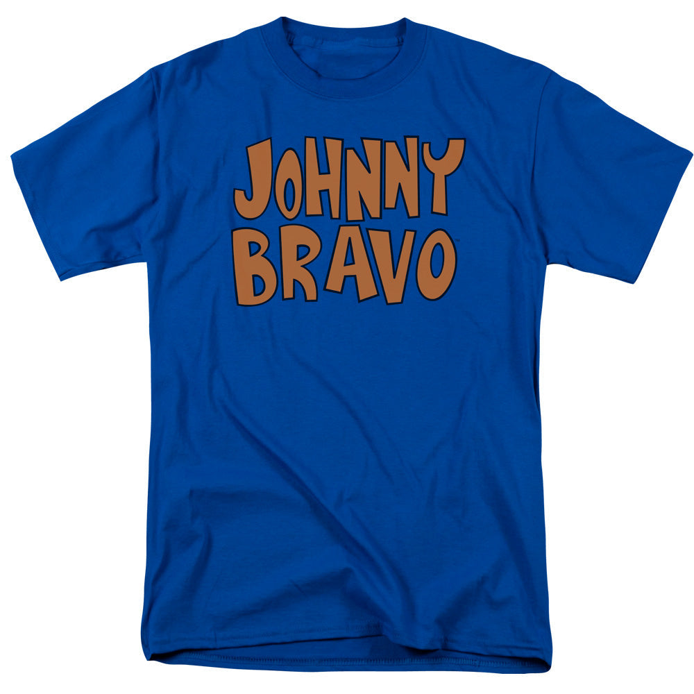 Johnny Bravo Jb Logo Mens T Shirt Royal Blue Officially Licensed