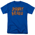Johnny Bravo Jb Logo Mens T Shirt Royal Blue Officially Licensed