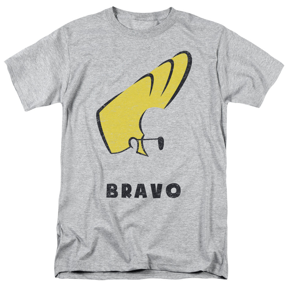 Johnny Bravo Johnny Hair Mens T Shirt Athletic Heather Officially Licensed