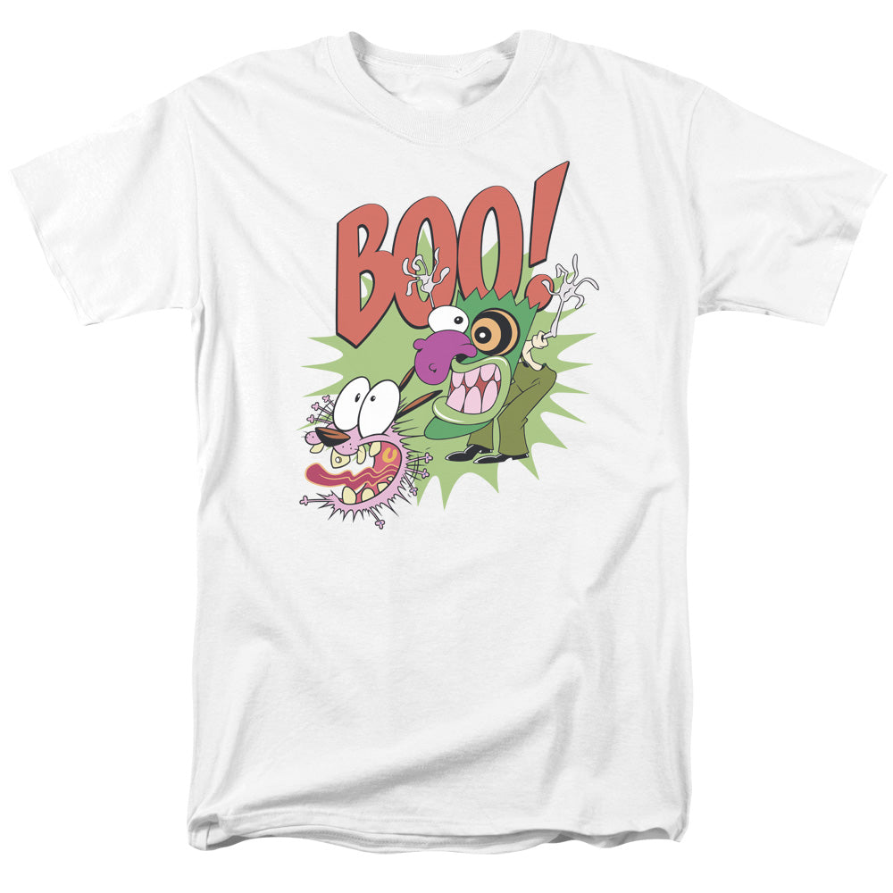 Courage The Cowardly Dog Stupid Dog Mens T Shirt White Officially Licensed
