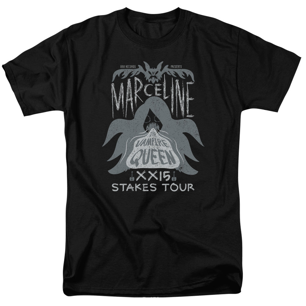 Adventure Time Marceline Concert Mens T Shirt Black Officially Licensed