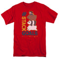 We Bare Bears Stack Goals Mens T Shirt Red Officially Licensed