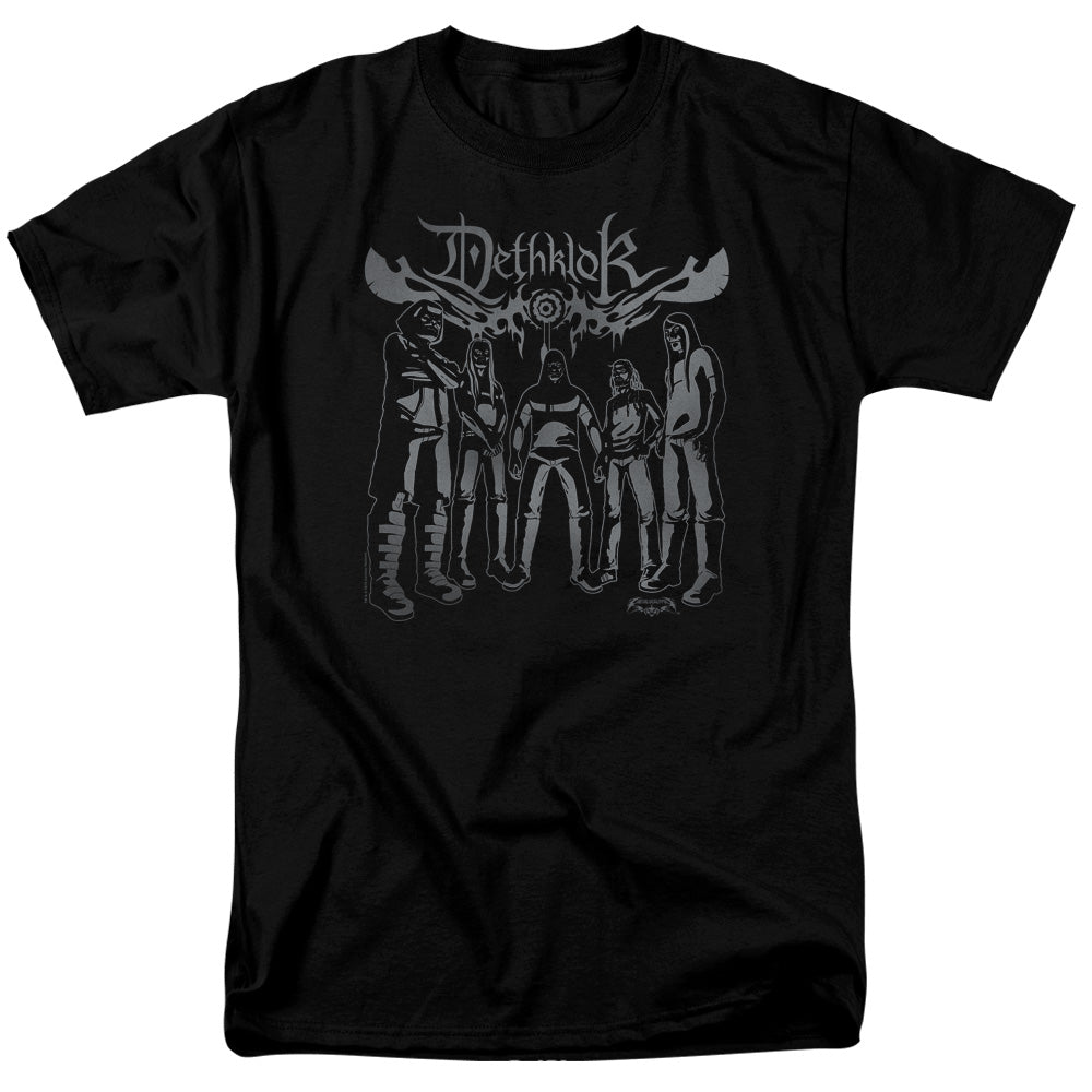 Metalocalypse Dethklok Band Mens T Shirt Black Officially Licensed
