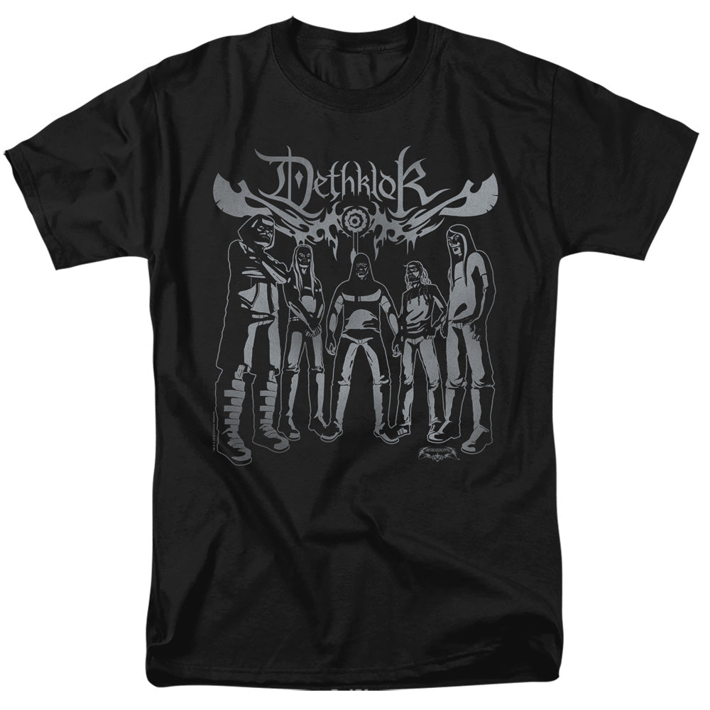 Metalocalypse Dethklok Band Mens T Shirt Black Officially Licensed