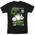 Aqua Teen Hunger Force Zombies Mens T Shirt Black Officially Licensed