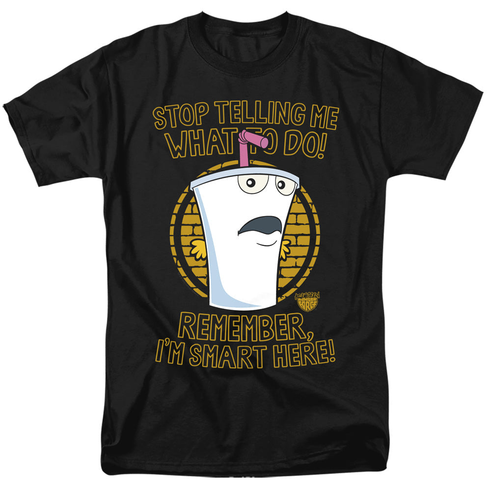 Aqua Teen Hunger Force Stop Mens T Shirt Black Officially Licensed