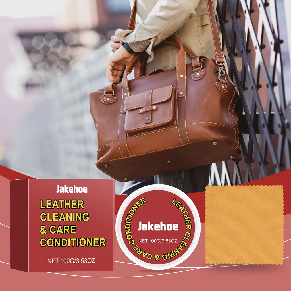 Leather Cleaning Cream Multi-Functional Leather Cleaning Cream Leather Sofa Bag Care Cream