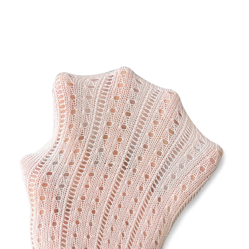 Spring And Summer Baby Girl Leggings Combed Cotton Boneless One-Piece Socks Mesh Outer Wear Cute Thin Children's Pantyhose