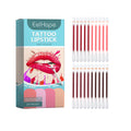 Cotton Swab Lip Glaze, Long-Lasting Moisture Not Easy To Fade Lip Color Lipstick Portable Moisturizing Disposable Lip Glaze