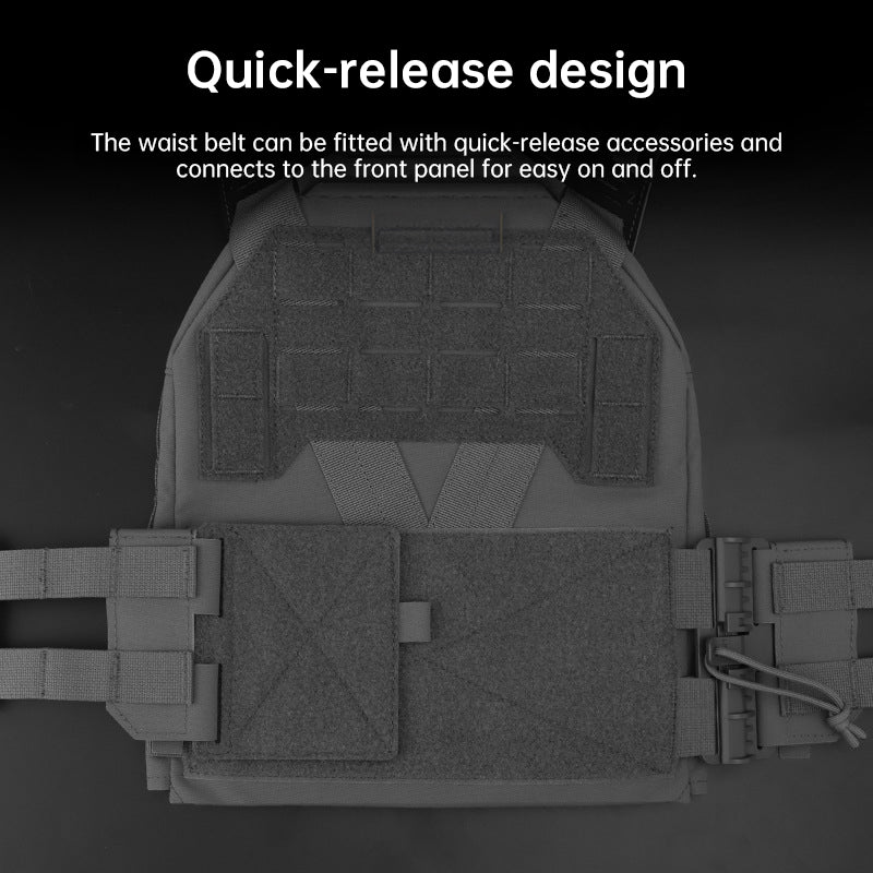 Dual-Mode Tactical Vest: Agilite G-Hook & Quick-Release Cummerbund Conversion Kit for KZ