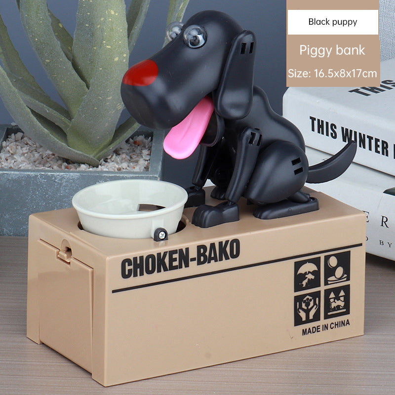 Automated Plastic Coin Bank in Panda/Cat Shape - Electronic Deposit, Savings for Kids, Great Gift