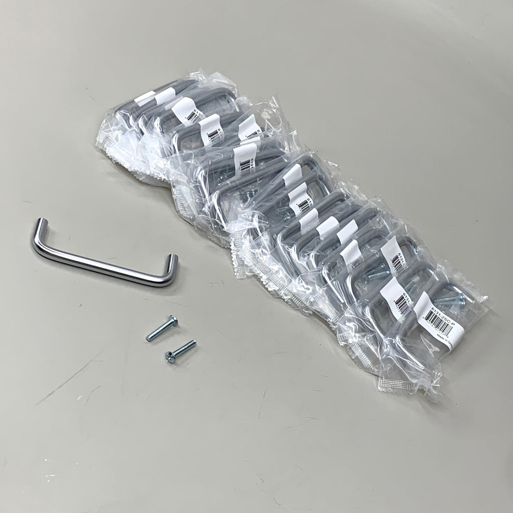 BERENSON (25 PACK) Advantage Steel Wire Pulls 96mm CC Satin Chrome 6131-2SC-P
