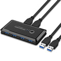 USB 3.0 printer sharer 4-port USB multi interface two computer switchers and splitters