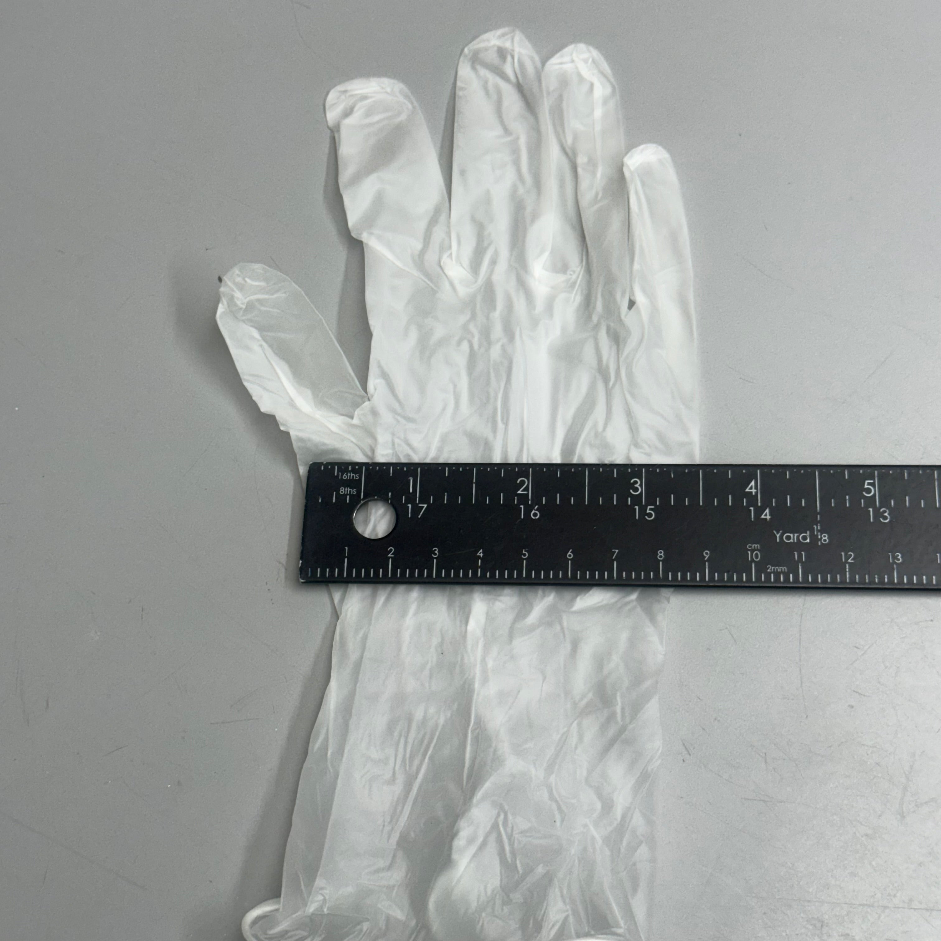 PROWORKS Protective Wear Powder Free Vinyl Disposable Gloves (100ct) Size S