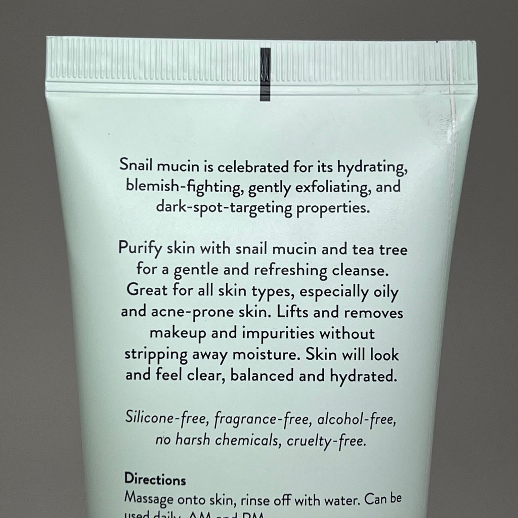 PEACH SLICES Snail Rescue Purifying Cleanser w/ Snail Mucin 4.05fl oz