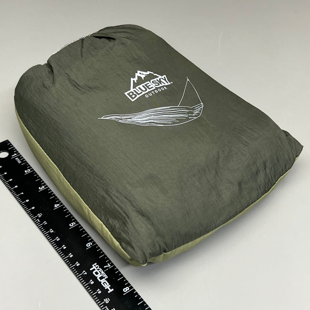 BLUE SKY Double Parachute Hammock Green QH00827