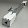 FIBERON Easy Install Post Sleeve Surface Mount Kit 37"x3.5" Silver 10131